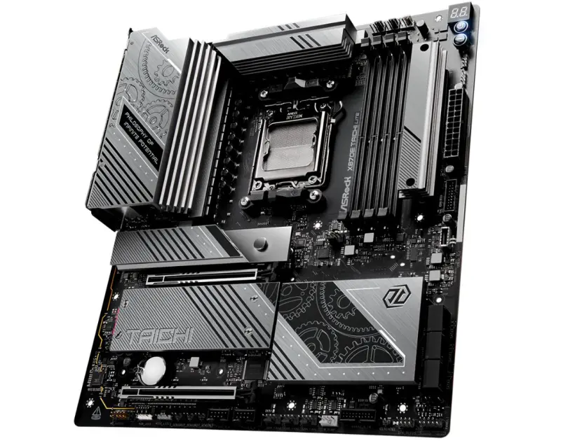 ASRock X870E Taichi White anakart yolda