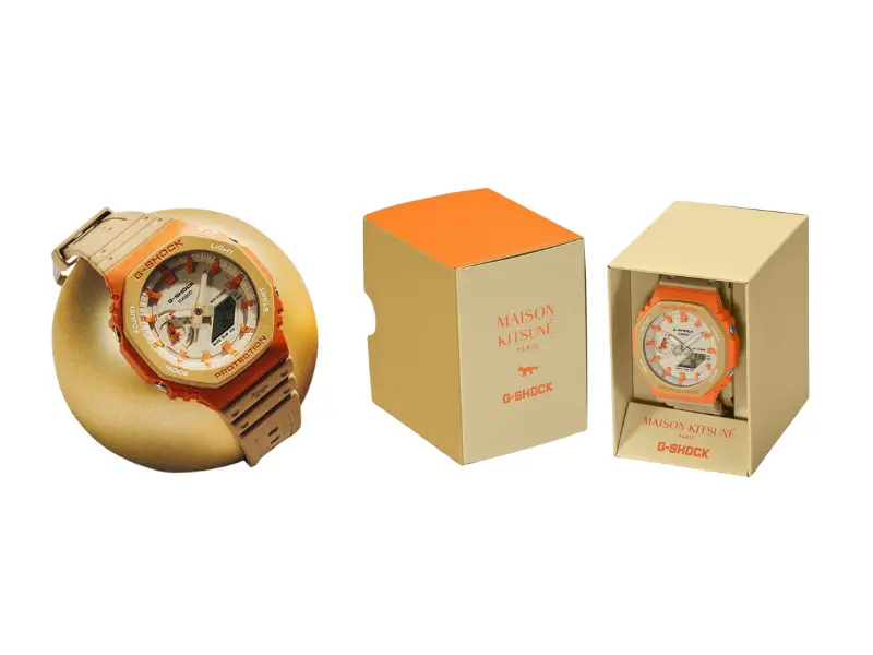 Casio ve Maison Kitsuné imzalı G-Shock saat satışta