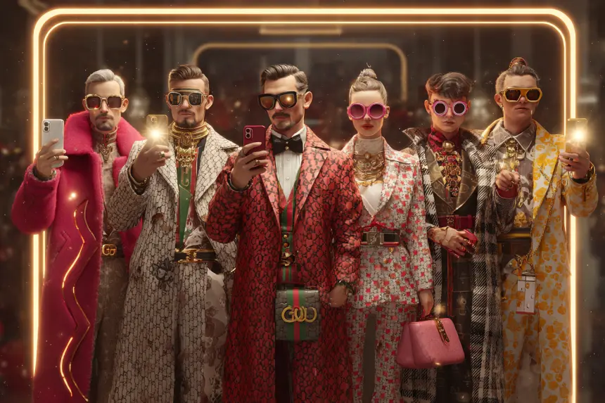 Gucci için yapay zeka destekli ilk Snapchat Lens kampanyası