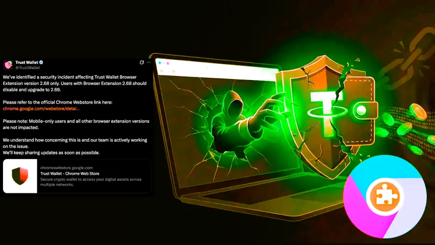 Trust Wallet Chrome hatası milyon dolarlık zarara kapı açtı