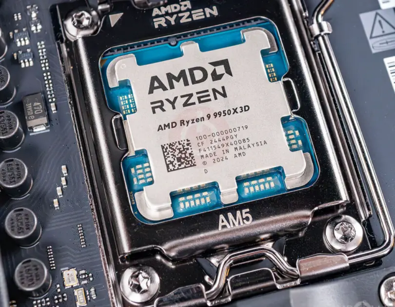 Amazon’dan alınan Ryzen 9 9950X3D işlemci şok etti içi tamamen boş çıktı
