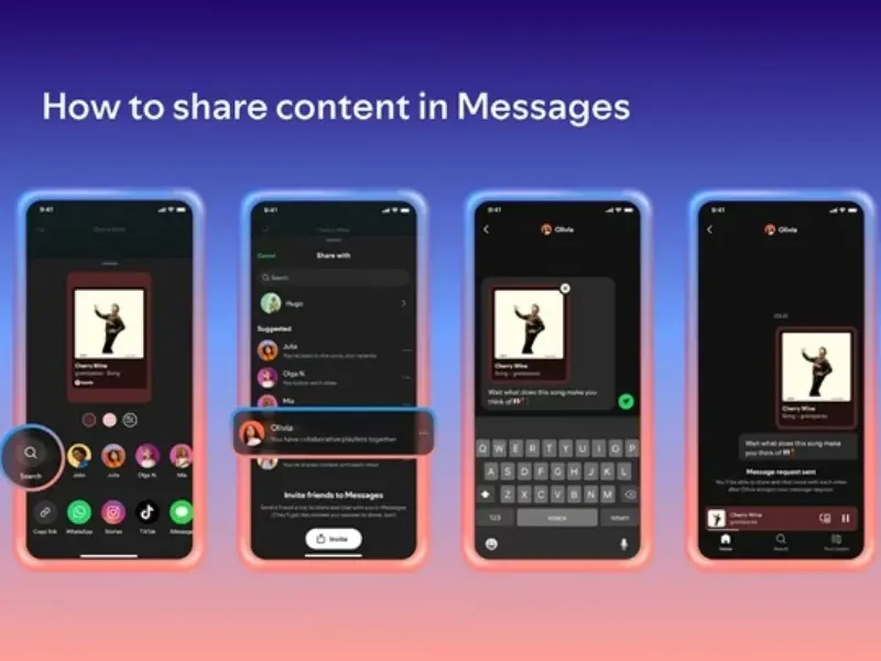Spotify uygulama içi grup sohbet özelliğini açtı