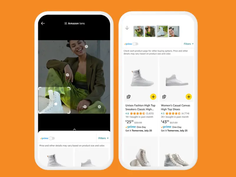 Amazon’da Lens ile görsel arama dönemi başladı