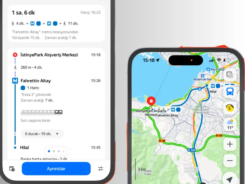 Yandex Maps Ankara ve İzmir’de metro vagonu öneri özelliğini sunuyor