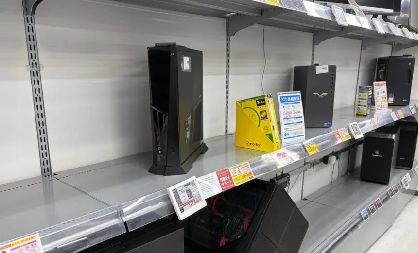 RAM kıtlığı Akihabara’da bilgisayar alışverişini tersine çevirdi