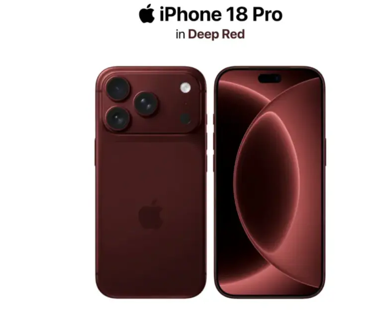 iPhone 18 Pro koyu kırmızı renk seçeneğiyle gelebilir mi?