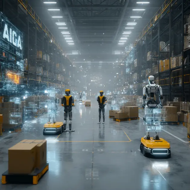 Depolarda yapay zeka işçilerin yerini almadan verimliliği artırıyor