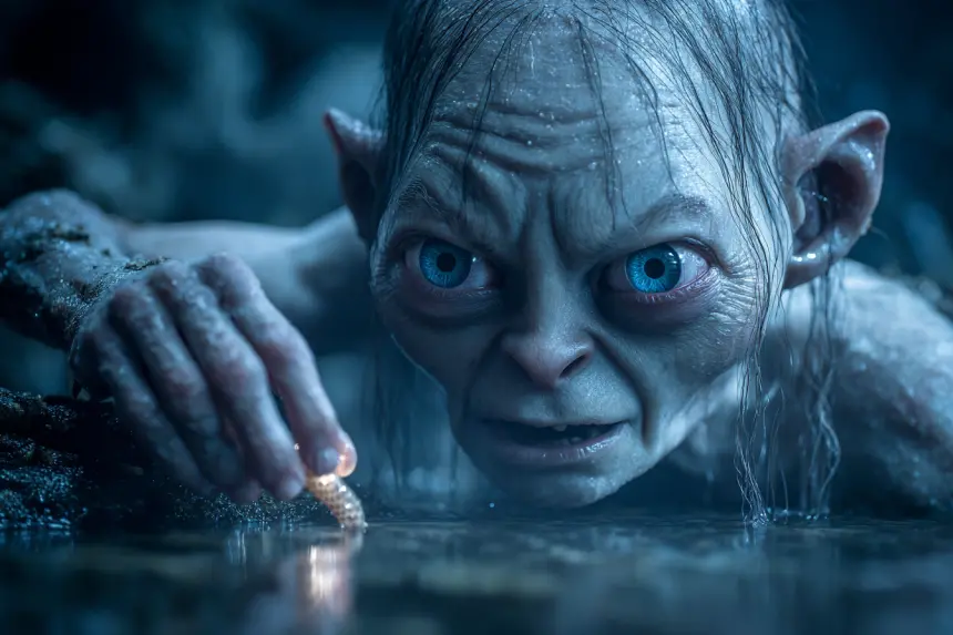 Karanlık Yüzüklerin Efendisi  Gollum’un hikayesini yeniden canlandırıyor