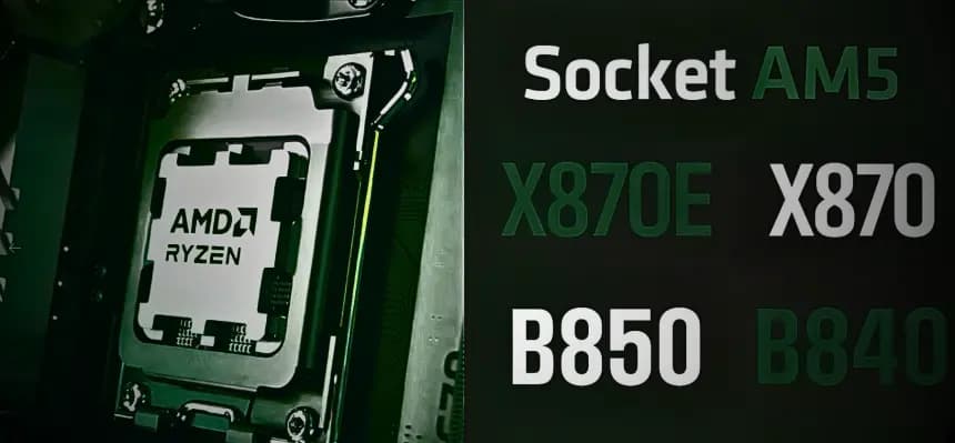 Büyük değişim: AMD B650 defteri kapatıyor, sırada B850 var!