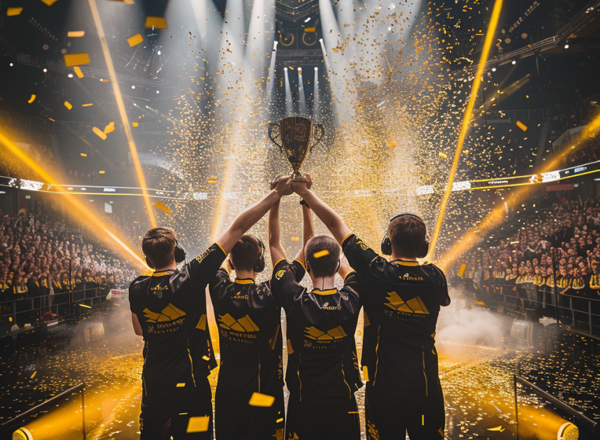 Team Vitality ekibi Krakow semalarında şampiyonluk kupasını kaldırdı