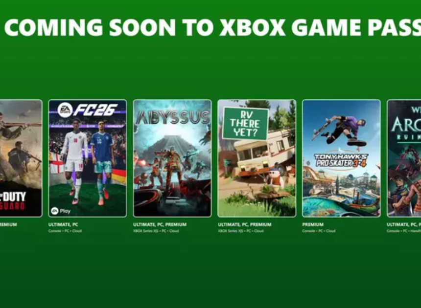 Microsoft, Xbox Game Pass'e eklenecek yeni oyunları açıkladı
