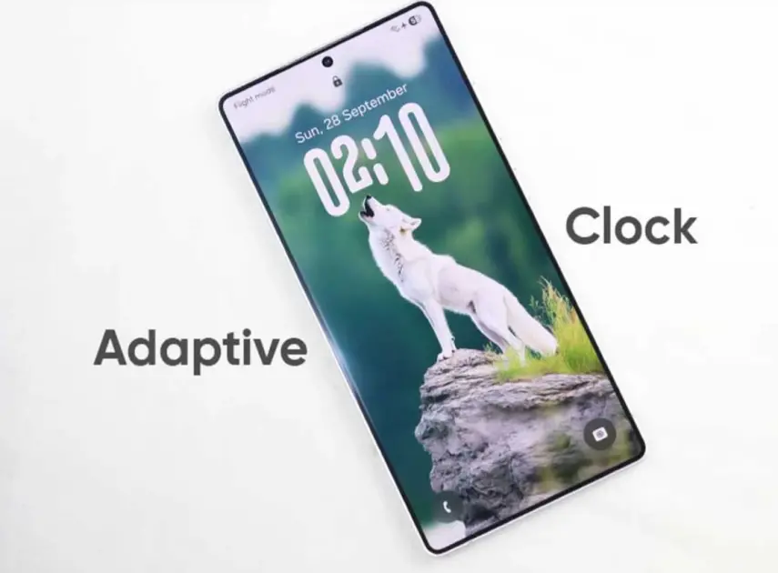 One UI 9.0 ile Samsung Galaxy telefonlara yeni uyarlanabilir saat stili geliyor
