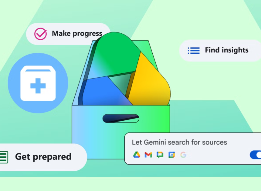 Google Drive'ın yeni Projeler özelliği üretkenliği artırmayı hedefliyor