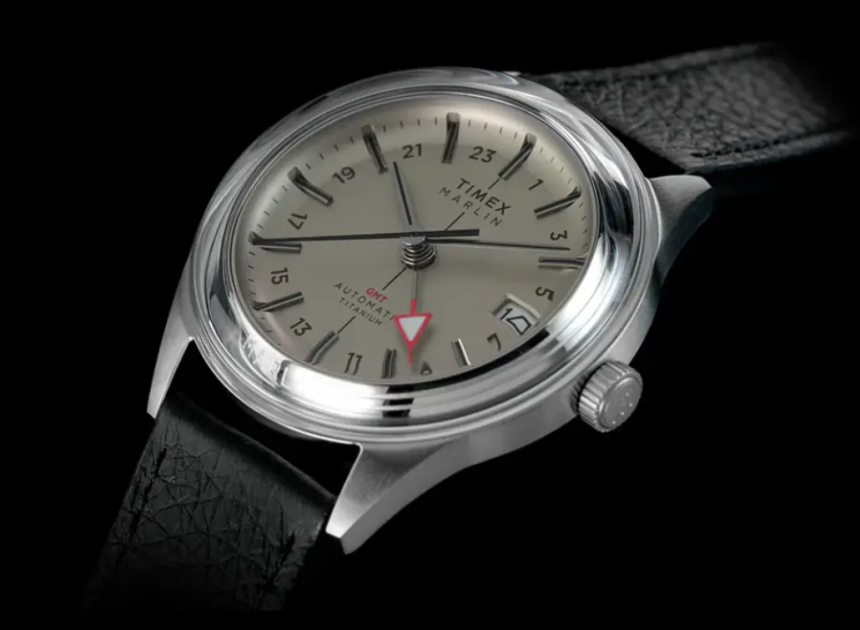 Timex, titanyum kasalı Marlin Jet Titanium Automatic GMT modelini tanıttı