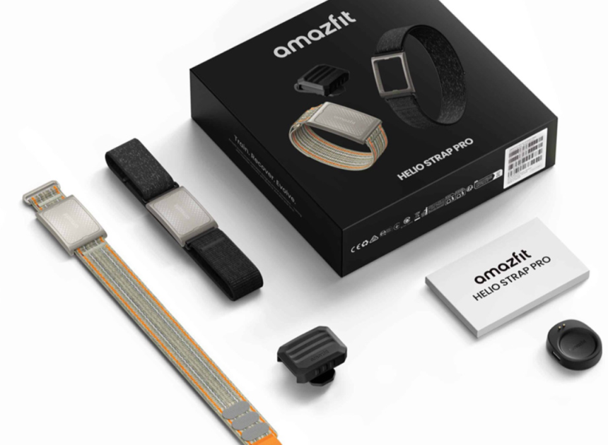 Amazfit, Helio Strap Pro ile profesyonel spor takibini yeni seviyeye taşıyor