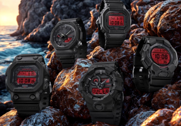 Casio G-Shock serisini siyah ve kırmızı dokunuşla yeniledi