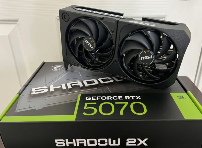 RTX 5070’li MSI Shadow 2X serin çalışma sistemiyle uzun oyun maratonlarında stabil kalıyor.