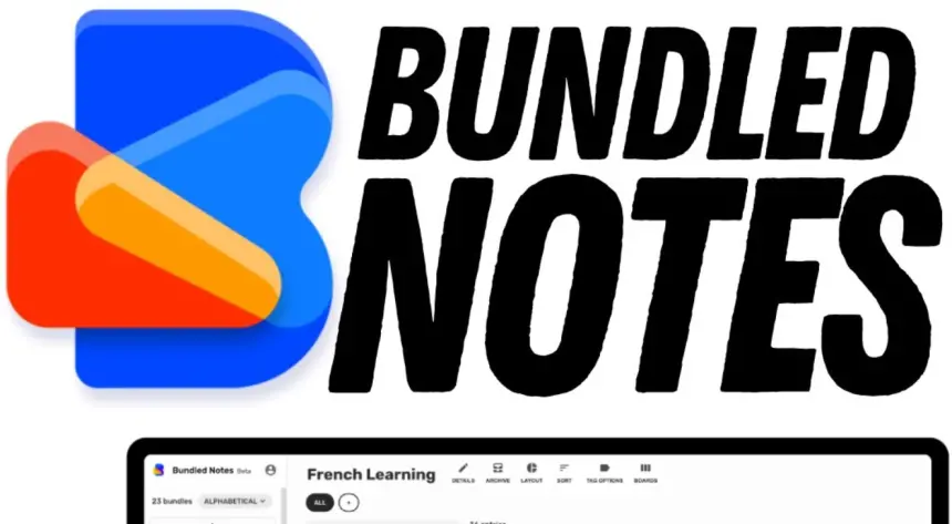Android not alma dünyası Bundled Notes ile sessiz bir devrim yaşıyor