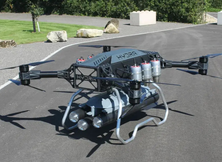 400 kilo taşıyan Hydra 400 gökyüzüne çıktı