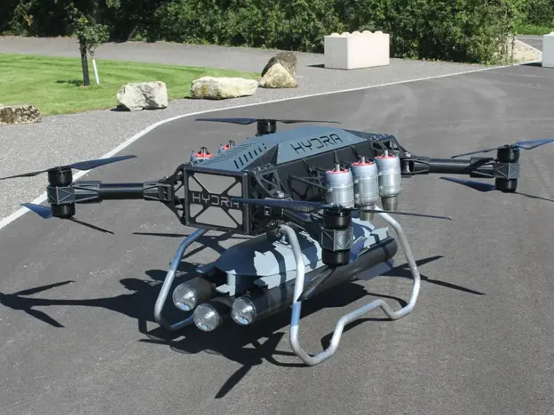 400 kilo taşıyan Hydra 400 gökyüzüne çıktı