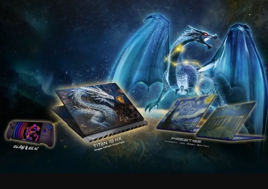 MSI, Computex 2026'da yeni Katana, Venture ve Crosshair A16 HX MLG Edition modellerini tanıttı