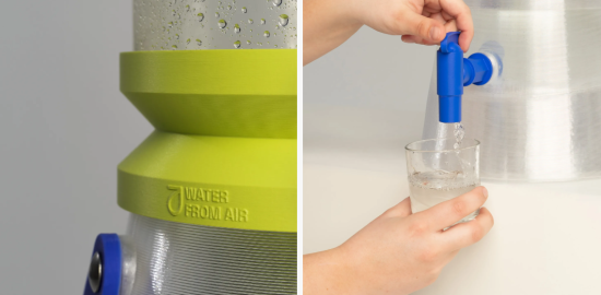 İki mühendis taşınabilir cihazıyla susuzluğa çözüm getiriyor