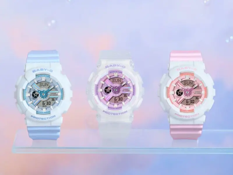 Casio pastel renkli yeni Baby-G saatlerini tanıttı