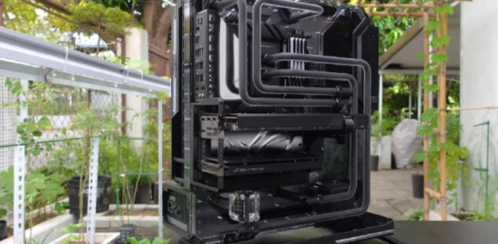 Dark Matter isimli PC toplama projesi bilim kurgu filmlerinden fırlamış gibi görünüyor