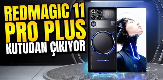 Sıvı soğutmalı oyuncu telefonu Redmagic 11 Pro Plus elimizde