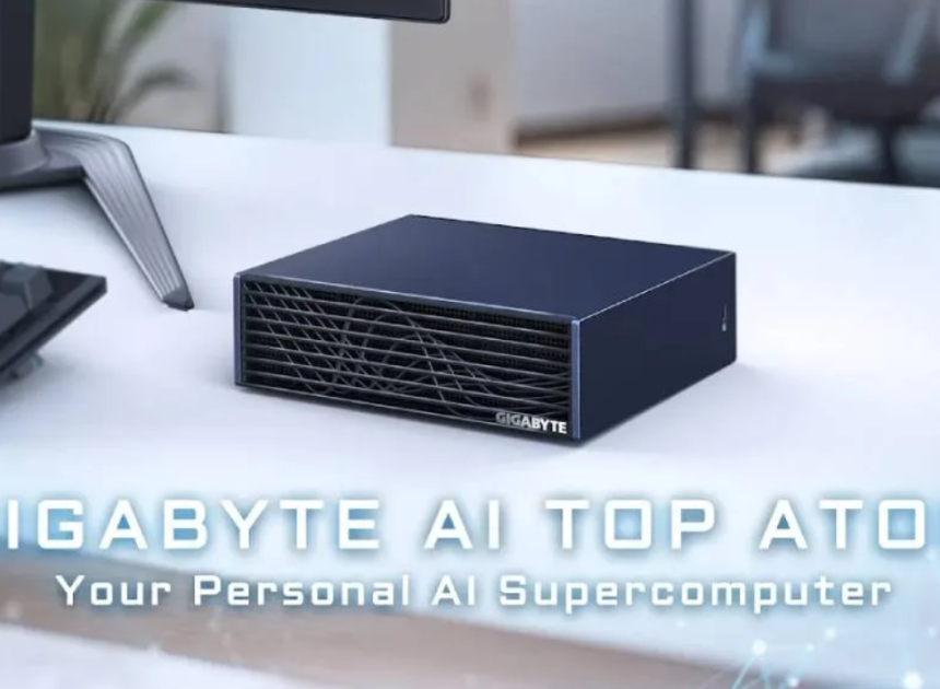 GIGABYTE yeni AI TOP ATOM ile profesyonel yapay zekayı eve taşıyor!