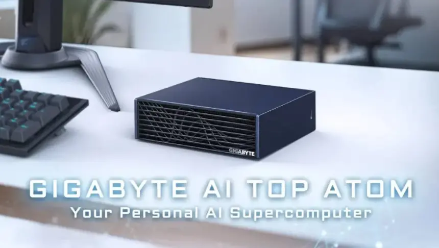 GIGABYTE yeni AI TOP ATOM ile profesyonel yapay zekayı eve taşıyor!