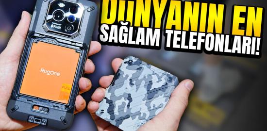 Telefonun üzerine bastım ve kırılmadı! En sağlam telefonlar (Dubai Gitex 2025 - GÜN 2/PART 2)