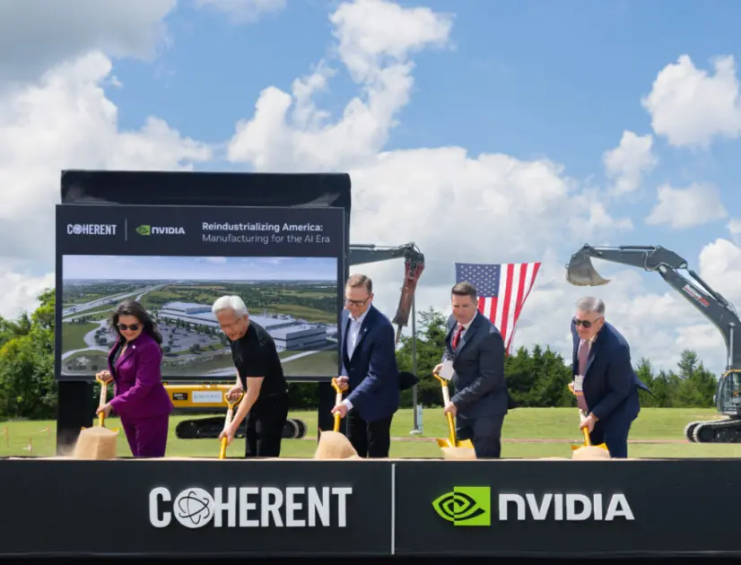 Coherent'in yeni Teksas fabrikası NVIDIA'nın yapay zekâ veri merkezlerine güç verecek