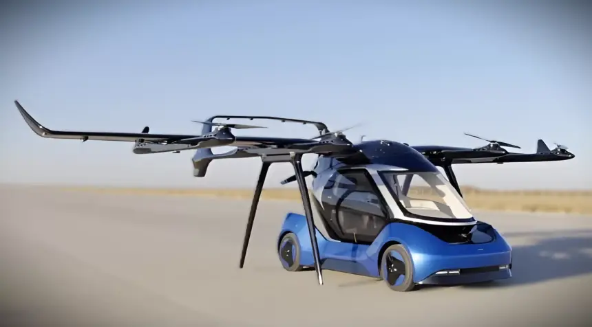Modüler uçan otomobil ilk uçuşa çıktı
