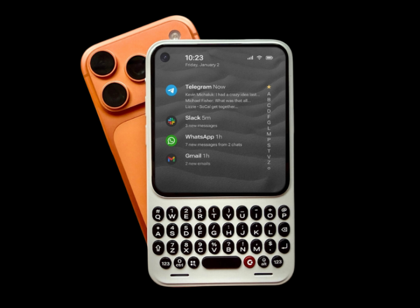 iPhone’lara BlackBerry klavyesi getiren kılıf CES 2026’da tanıtıldı ...