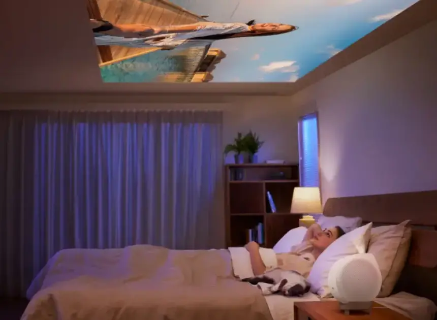 BenQ  Google TV ve HDR10 destekli GV32 tavan projektörünü tanıttı