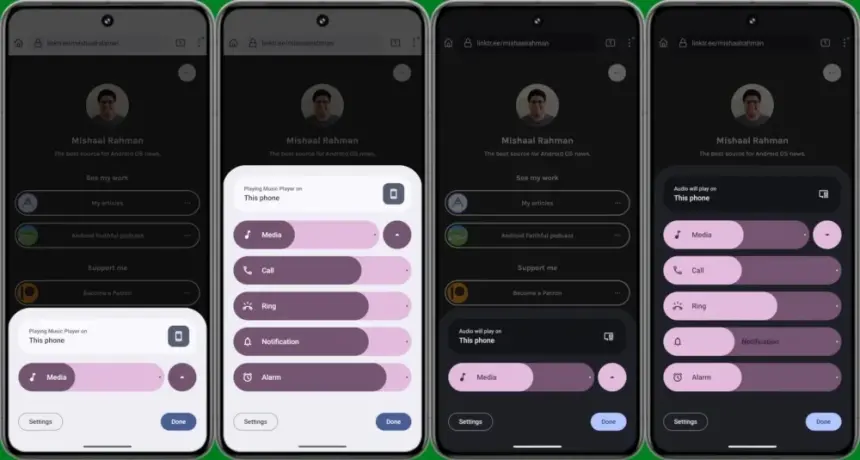 Android 15 Beta 2 ile Pixel Telefonlarda Hoparlör Grubu Ses Kontrolü Geri Döndü