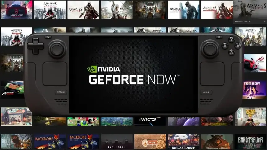 Steam Deck, GeForce Now Uygulamasıyla Bulut Oyun Gücünü Cebe Taşıyor