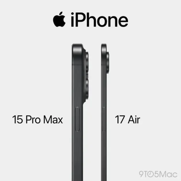 iPhone 17 Air Tanıtıma Hazırlanıyor: Apple’ın Şimdiye Kadarki En İnce iPhone’u