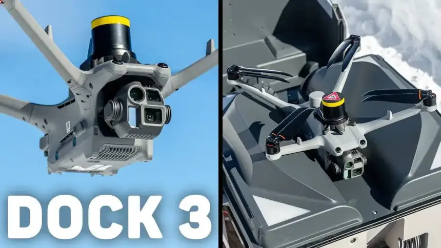 DJI, Araç Üstü Drone Yerleştirme İstasyonu DJI Dock 3'ü Tanıttı