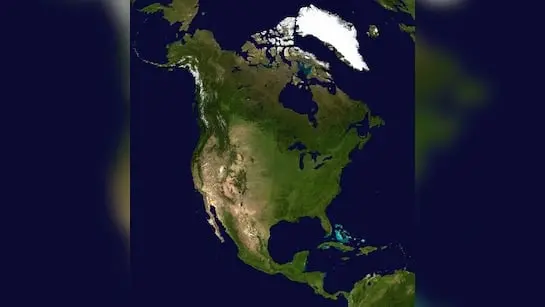 Bilim İnsanları Açıkladı: Kuzey Amerika'nın Bir Parçası Yavaşça Yerin Altına Çekiliyor