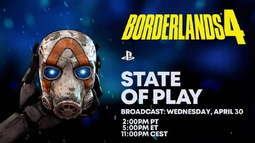 Borderlands 4 İçin Özel State Of Play Yayını Bugün