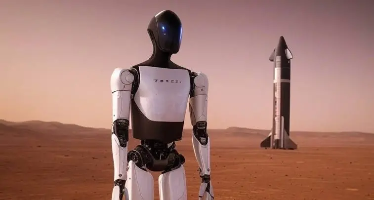 Optimus 2026'da Mars'a Gidecek!