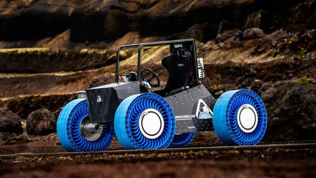 Michelin Ay İçin Özel Tekerlek Tasarladı: Kraterlere ve Aşırı Sıcaklıklara Meydan Okuyacak!