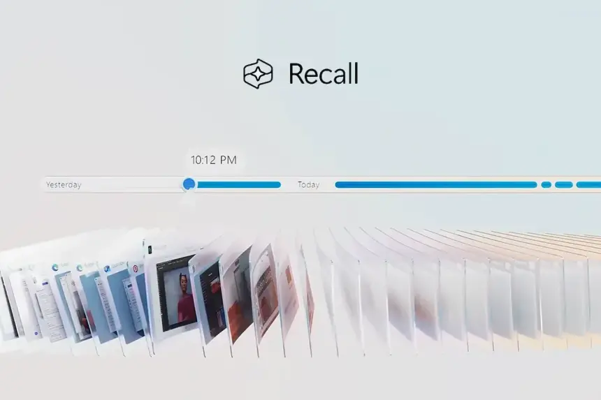 Windows Recall Neredeyse Hazır
