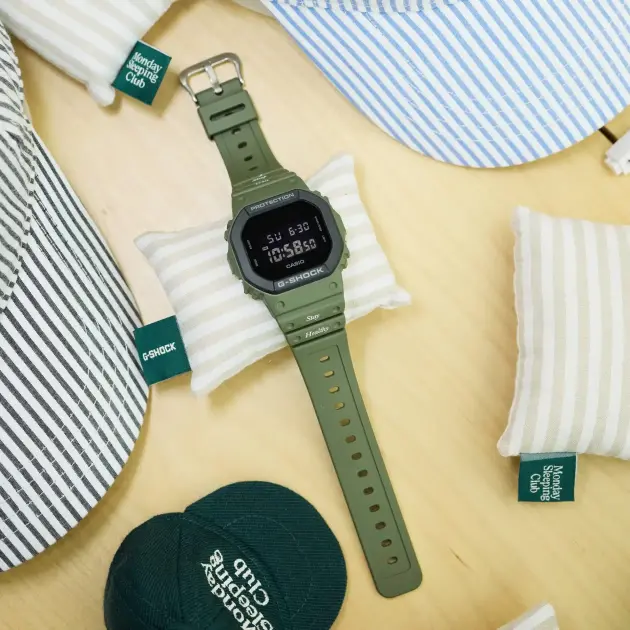 Casio G-SHOCK DW-5610UU-3PRM: MondaySleepingClub Temalı Yeni Nesil Dayanıklı Saat