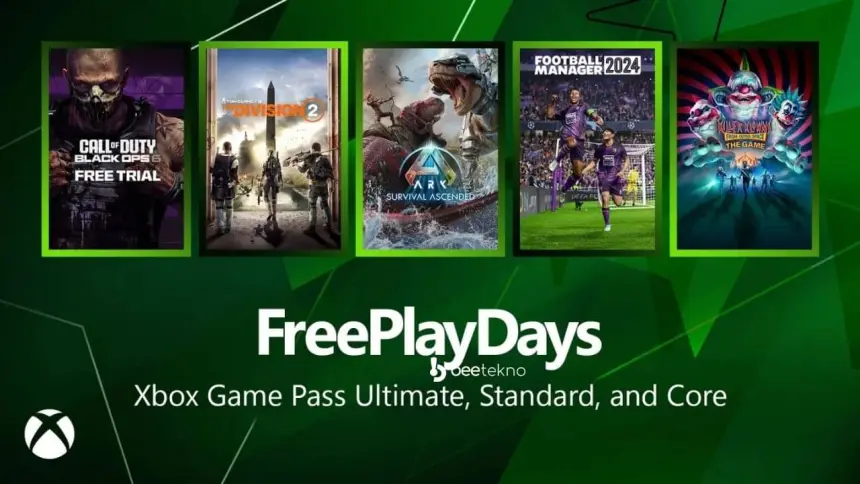 Xbox'tan Hafta Sonuna Özel Ücretsiz Oyunlar