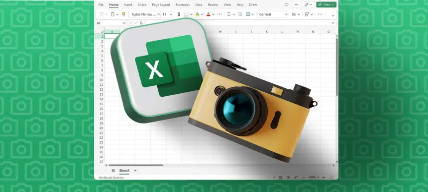 Excel’in Bilinmeyen Kamera Özelliği Şaşırtıyor