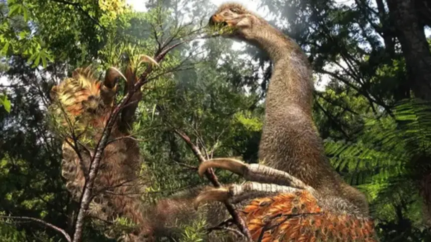 Bilim İnsanları İki Pençeli Sıra Dışı Bir Dinozor Keşfetti