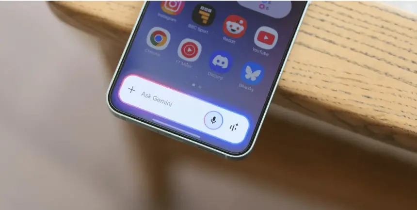 Gemini simgesi şimdi Android'de daha büyük ve parlak